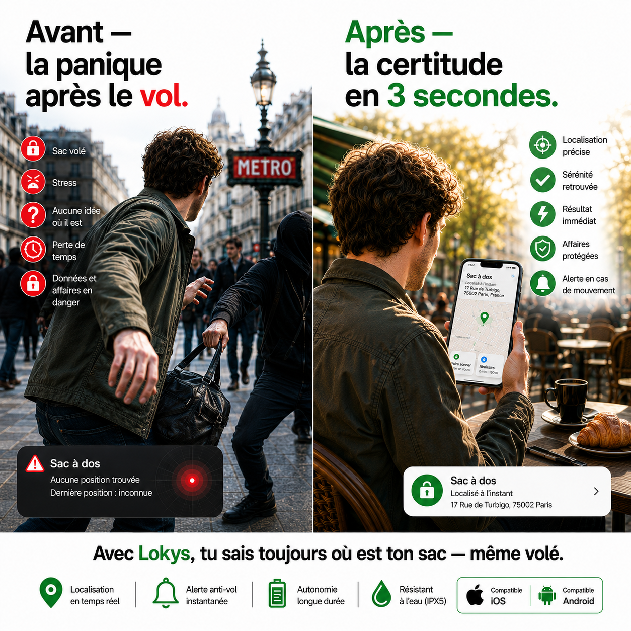Carte Anti-Vol Lokys
