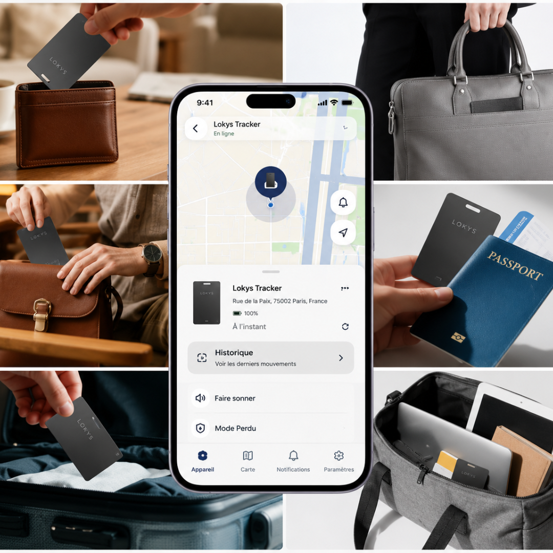 Lokys Card -Le tracker invisble