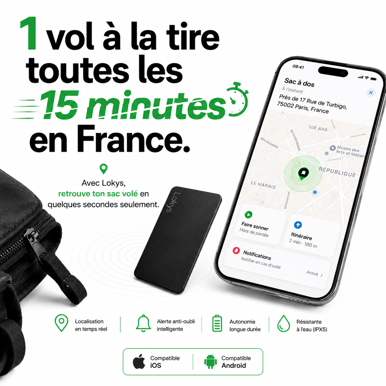 Carte Anti-Vol Lokys